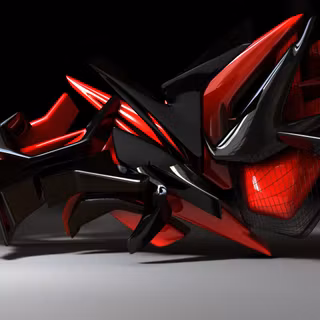 Black and red PC wallpaper