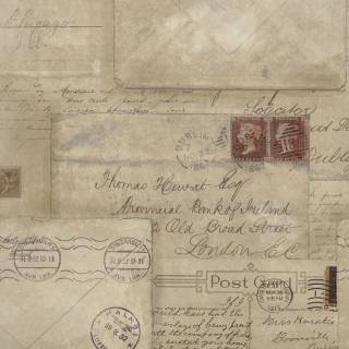 Old letter wallpaper