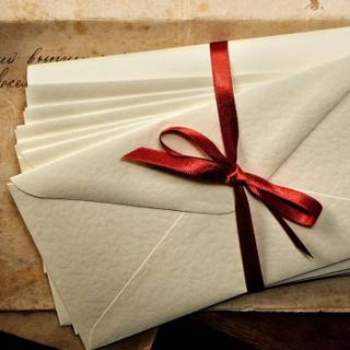 Old letter wallpaper