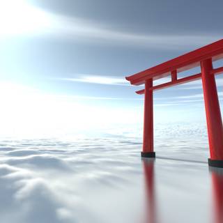 Japan gate wallpaper