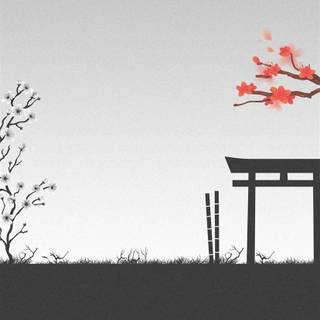 Japan gate wallpaper