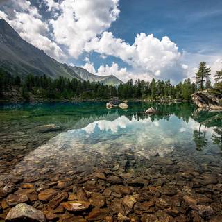 Lake desktop wallpaper