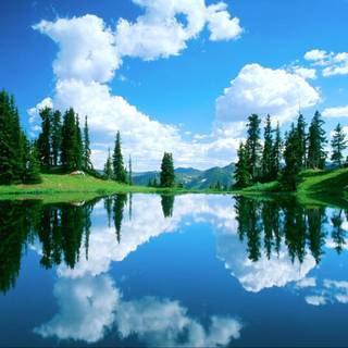 Lake desktop wallpaper