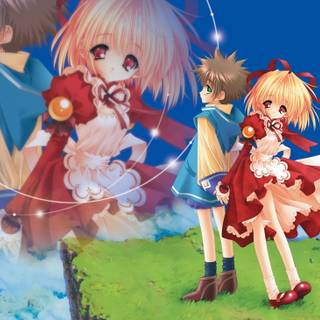 Kawaii 2000s anime wallpaper