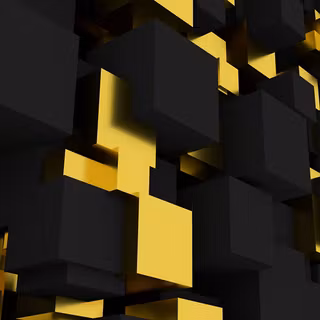 Black yellow 4k wallpaper