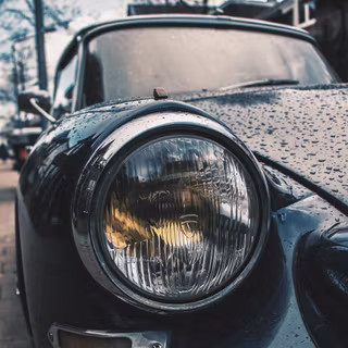 Old car 4k wallpaper