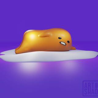 Gudetama 4k wallpaper