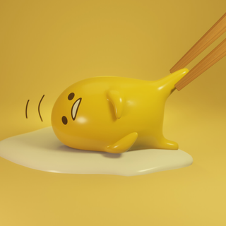 Gudetama 4k wallpaper