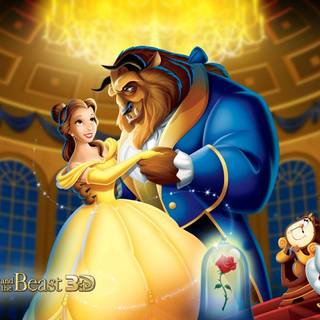 Disney Beauty and The Beast wallpaper