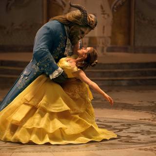 Beauty and The Beast 4k wallpaper