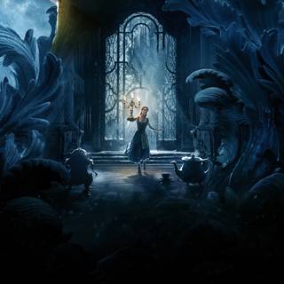 Beauty and The Beast 4k wallpaper