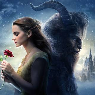 Beauty and The Beast 4k wallpaper