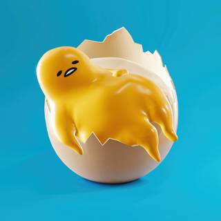 Gudetama 4k wallpaper