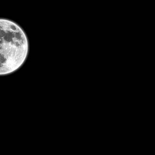 Dark moon 4k wallpaper