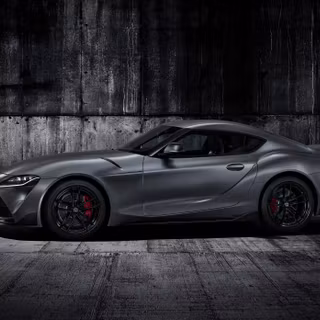 Supra black 4k wallpaper