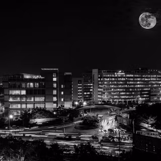 Dark moon 4k wallpaper