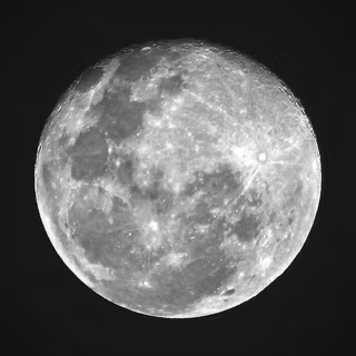 Dark moon 4k wallpaper