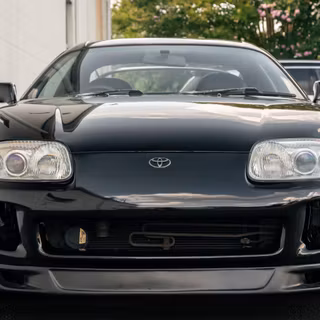 Supra black 4k wallpaper