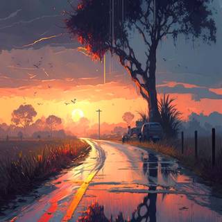 Rain 4k iPhone wallpaper