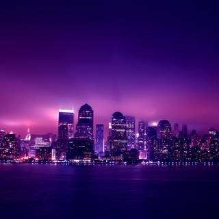 PC purple 4k wallpaper