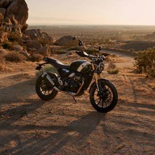 Triumph Scrambler 400 wallpaper