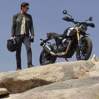 Triumph Scrambler 400 wallpaper