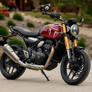 Triumph Scrambler 400 wallpaper