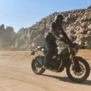 Triumph Scrambler 400 wallpaper