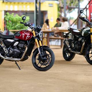 Triumph Scrambler 400 wallpaper