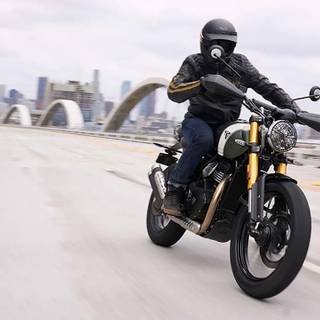 Triumph Scrambler 400 wallpaper