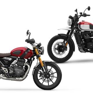 Triumph Scrambler 400 wallpaper
