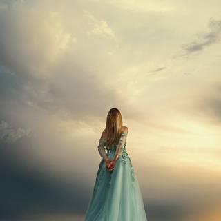 Girls back side wallpaper