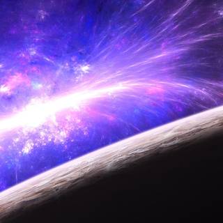 Gamma ray burst wallpaper