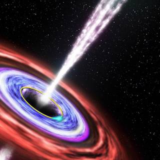 Gamma ray burst wallpaper