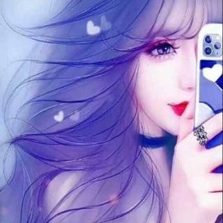 Cartoon doll wallpaper