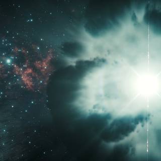 Gamma ray burst wallpaper