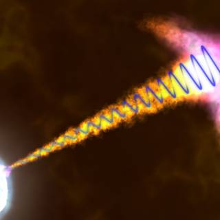 Gamma ray burst wallpaper