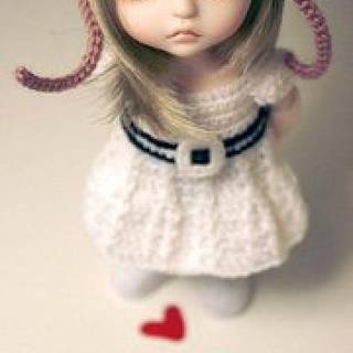 Cartoon doll wallpaper