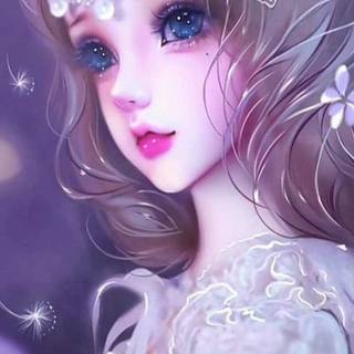 Cartoon doll wallpaper