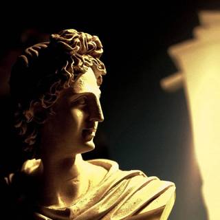 Roman sculpture wallpaper