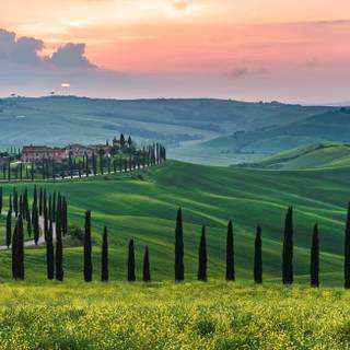 Tuscany 4k wallpaper