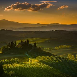 Tuscany 4k wallpaper