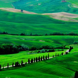 Tuscany 4k wallpaper