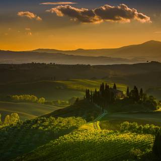 Tuscany 4k wallpaper