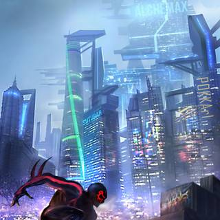 Spider-Man 2099 4k wallpaper