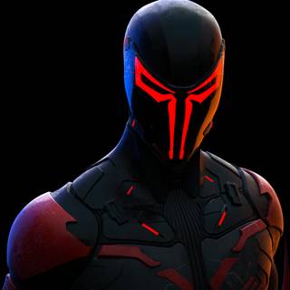 Spider-Man 2099 4k wallpaper