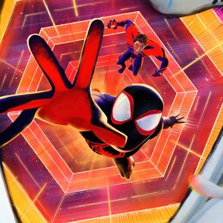 Spider-Man 2099 4k wallpaper