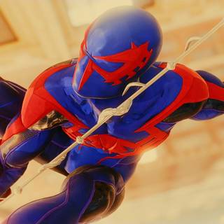 Spider-Man 2099 4k wallpaper