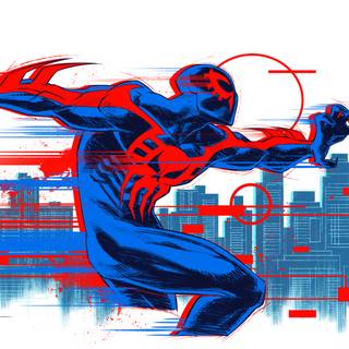 Spider-Man 2099 4k wallpaper