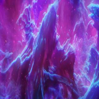 4k purple space wallpaper